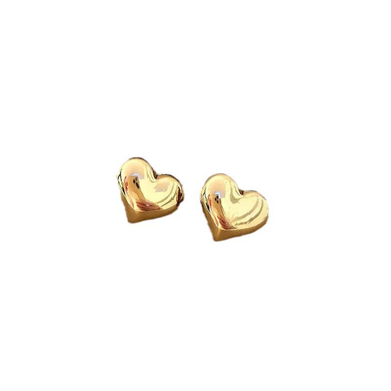 Real Gold-Plated Silver Needle Retro Flower Butterfly Pearl Stud Earrings - Exquisite High-End Design.