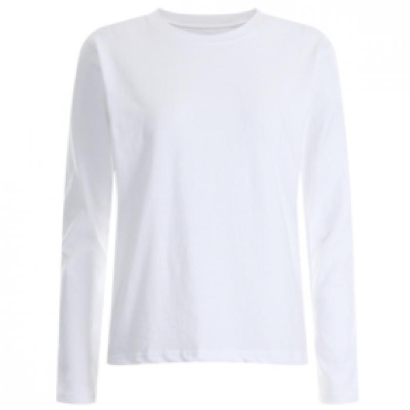 Shop   Women S Solid CoTTon Slim Long Sleeve T ShirT Black Dai wSh 12093