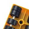 5pcs/set Furniture Transport Lifter Heavy Stuffs Moving Tool 4 Wheeled Mover Roller+1 Wheel Bar Hand Tools Set