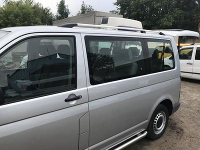 Roof Rails Chrome Short Base, Plastic Legs for Volkswagen T5 Caravelle 2004-2010