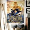 Custom Game Wall Hanging Printed Fabric Blanket Decorative Tapestries for Bedroom Living Room Home Decor