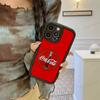 C-COCA Logo C-COLA Silicone Soft Phone Case For IPhone 17 16 14 13 12 11 15 Pro Max Plus Air Cover