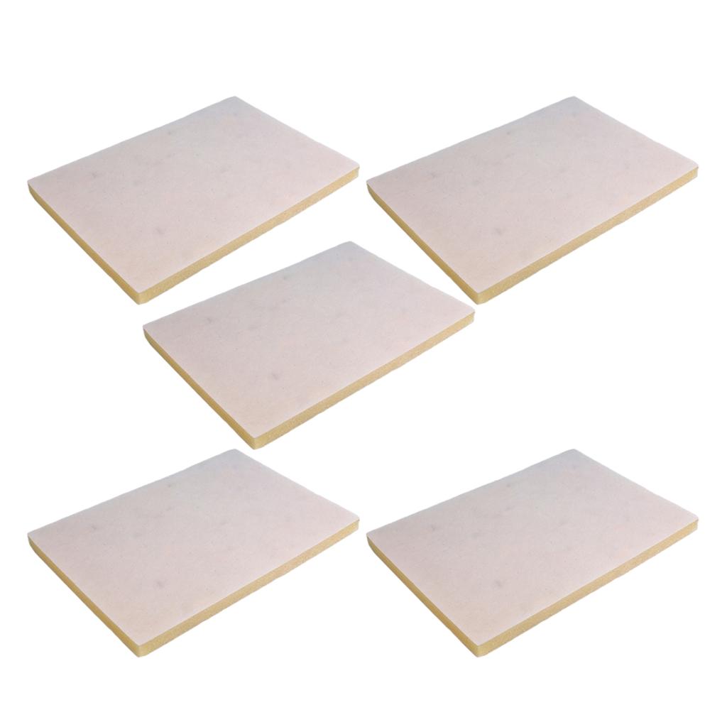 5pcs Sturdy Sponge Foam Pads Portable for Jewelry Storage Boxes Necklace and Earrings Organizers Inserts Daily Use
