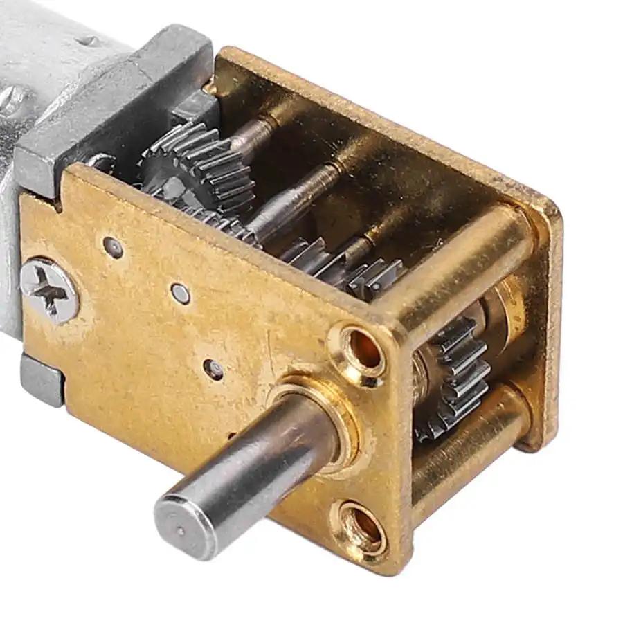 3V 6V 12V Mini-Getriebemotor Mikro-Schneckengetriebe Reduzierer Bürste 1218GE-N20 Hohes Drehmoment Motor DC Elektromotor