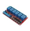 6-Channel Interlock Relay Switch Module, Self-Locking, High/Low Trigger, DC 12V