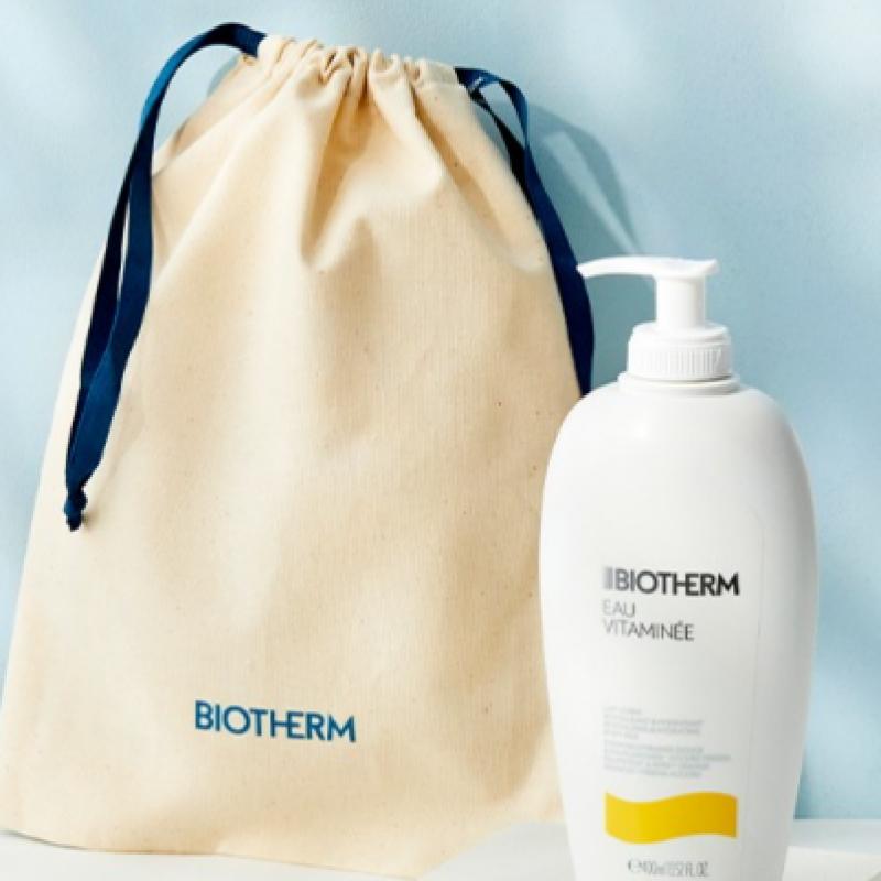 Biotherm O Vitamine bOdy Milk 400ml Set  bOdy Milk 50ml  3ea+ pOuch Included 