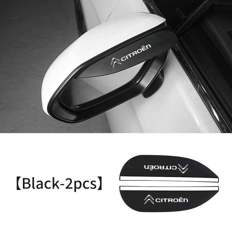

2pcs Car Rearview Mirror Rain brow Sun Visor Rearview Mirror Accessories For Citroen C4 C3 C5 C1 Berlingo Celysee Cactus Picasso