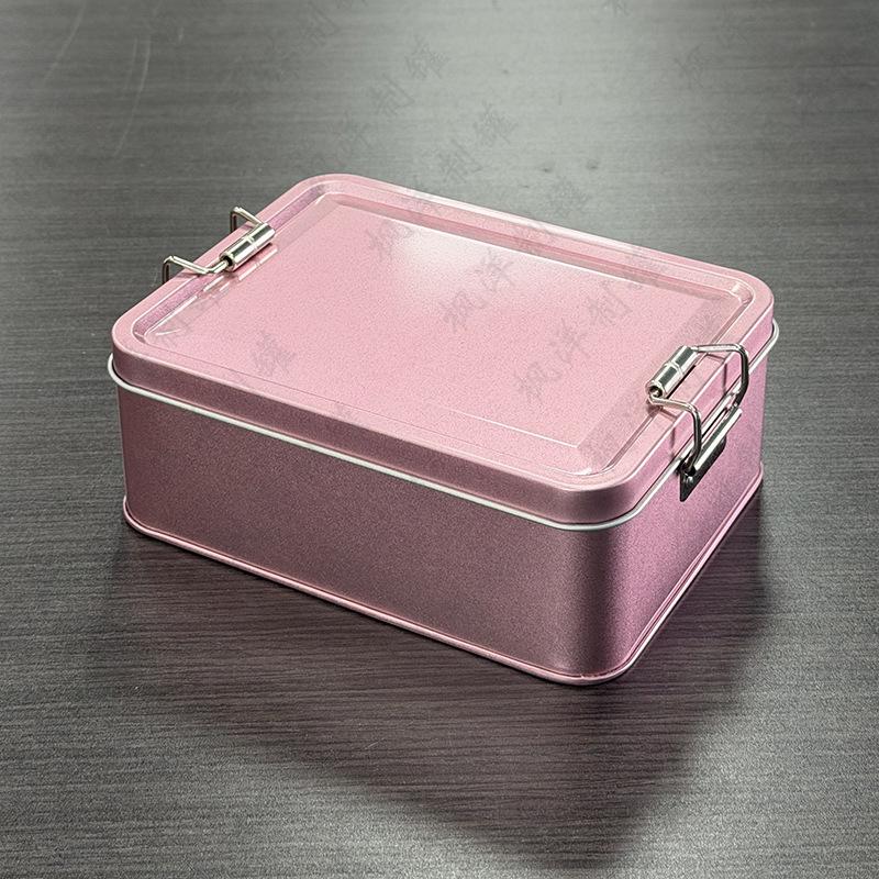 Pineapple Pastry Smooth Food-Grade Tinplate Box - Ideal for Cookies, Wedding Favors, Metal Storage or Candy.