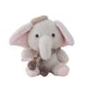 Cute Elephant Plush Keychain - Cartoon Couple Bag Pendant Fun Decoration