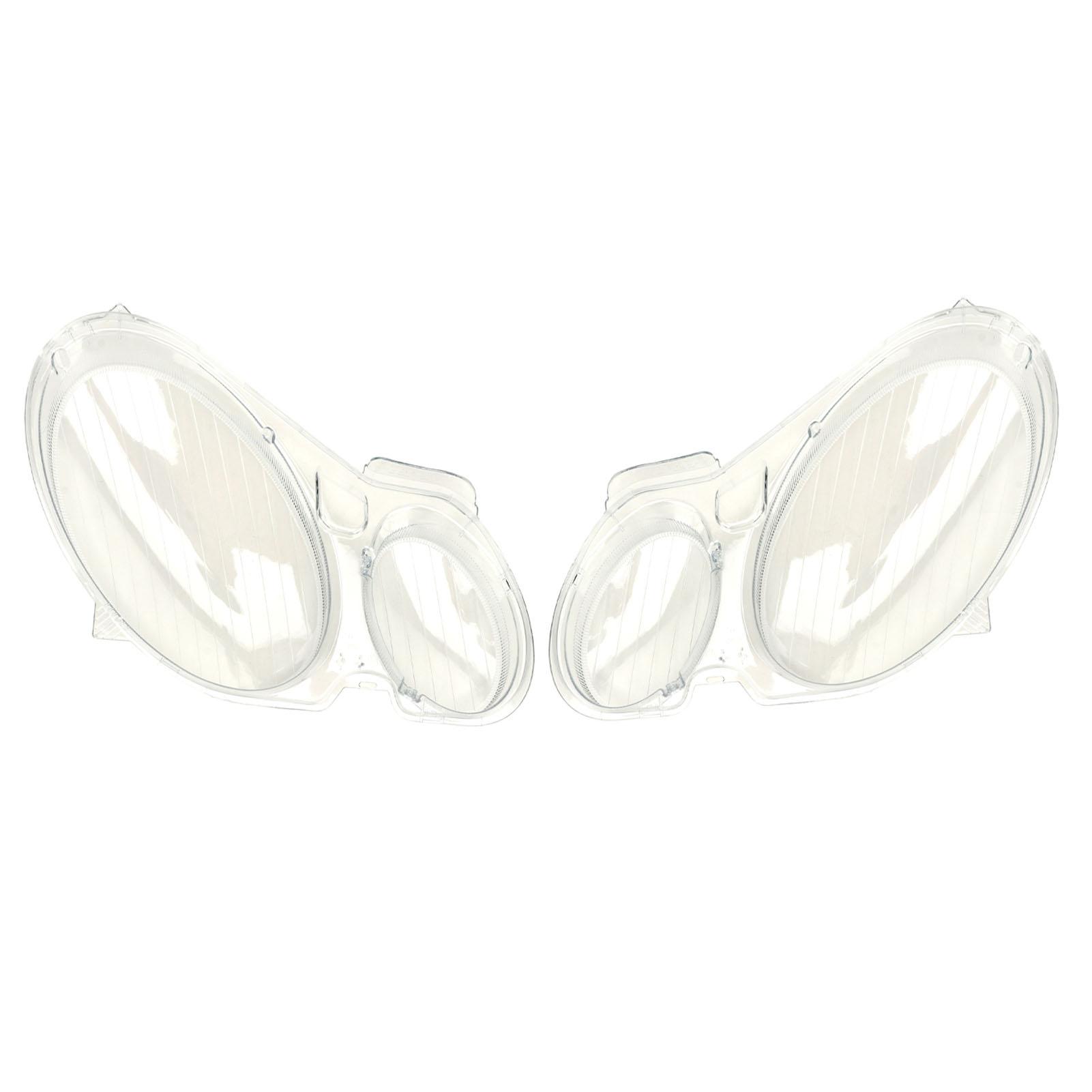 

1 Pair Car Headlight Lens Cover Clear Headlight Lens Housing Replacement for Benz E Class W211 E280 2002 to 2008