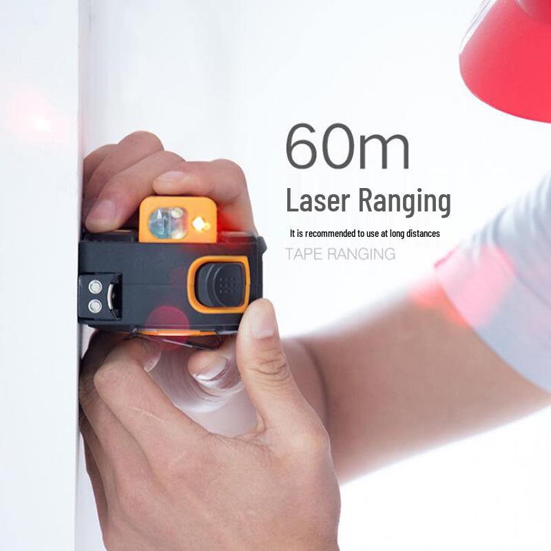 SNDWAY Laser Rangefinder: High-Precision 40m/60m Electronic Tape Measure and Ruler
