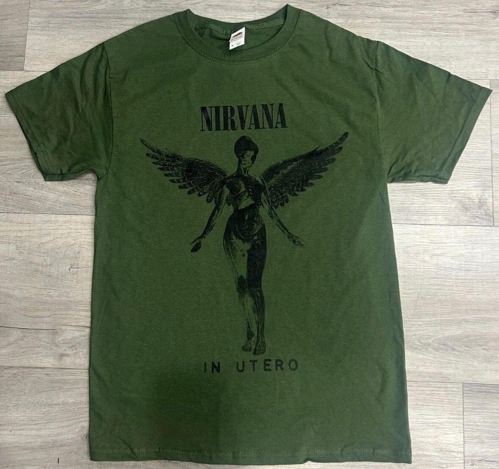 NIRVANA UTERO T Shirt Heavy Metal Band (Molteplici Variazioni)