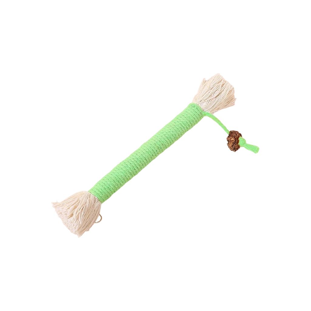 Cats Chew Rope Toy With Gall , Teeth Cleaning & Self-Entertainment Cats Teaser, Soft Cotton Rope Interactive Cats Toy For Indoor Cats
