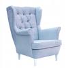 Gaja Scandinavian Family Furniture Wing Chair, Pastel Blue, Boy