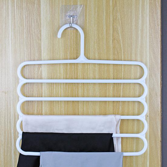 Hanger Non-Slip Space-saving 5 Layered Closet Hook for House Wives
