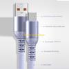 W89C 5 Way USB C Charging Cable 1 in 5 Out Multiports Cord USB to 5 Type C Cord