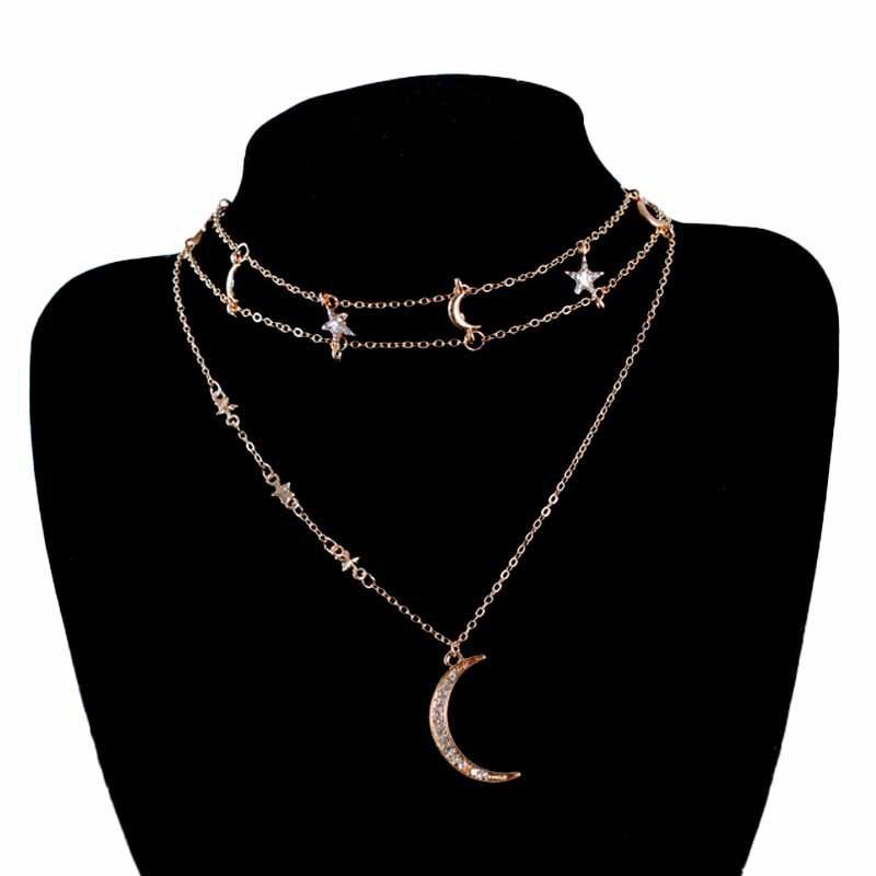 

1 шт. многослойное ожерелье в богемном стиле, персонализированное ожерелье, модное и креативное ожерелье, подходит для повседневной носки