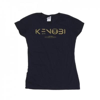 Damen/Damen Obi-Wan Kenobi Logo Baumwoll-T-Shirt