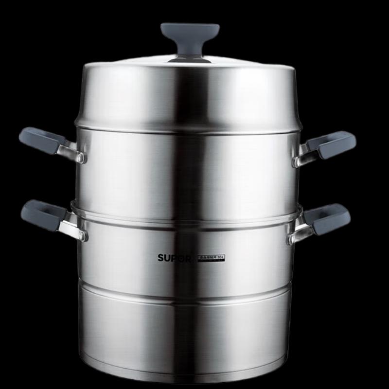

SUPOR 304 Stainless Steel Steamer Pot