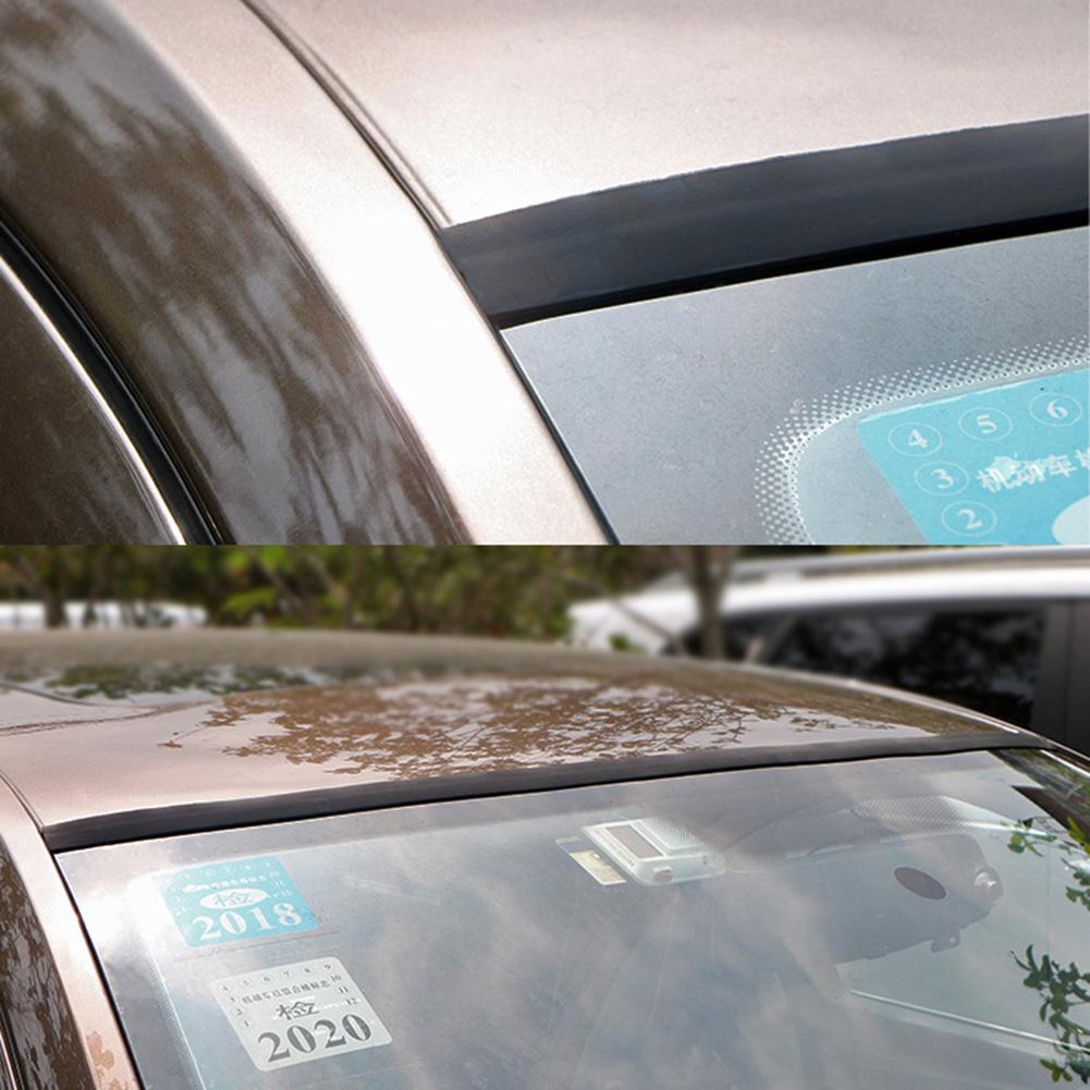 Auto Seal Protector Sticker Rubber Waterproof Window Edge Windshield Roof Sealing Strip Auto Roof Windshield Sealant Protector