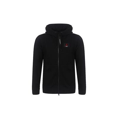 Air Kapuzenjacke mit durchgehendem Reißverschluss für Herren Oberbekleidung Schwarz AV2291-010