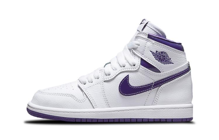 Jordan 1 Retro High OG PS Court Purple CU0449-151 33.5