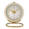 Elegant Premium Alarm Clock Retro Style Bracket Bedside Clock Lamp with Light Multi-color Clock Decoration Ornaments Living Room
