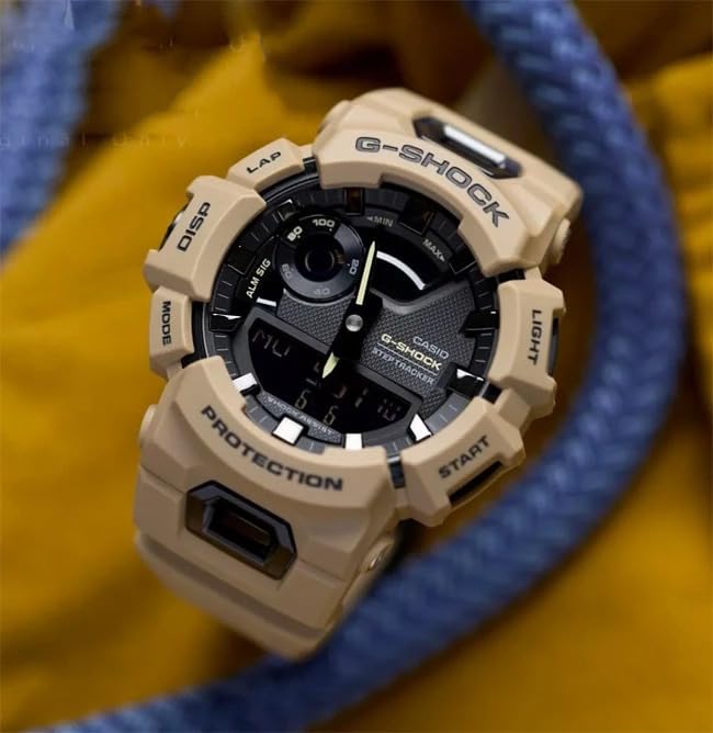 CASIO G-SHOCK G-SQUAD GBA-900UU-5A Men's Watch Bluetooth Fitness Tracker Khaki 200M