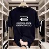 Short Sleeve Cotton Men'S Printed T-Shirt Trend Men'S And Women'S Versatile Crew Neck T-Shirt Men'S