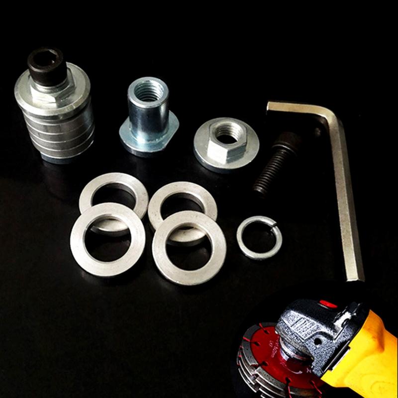 Quick Change M10/M14 Adapter Angle Grinder to Grooving Machine Adapter Slotting Machine Conversion for Head for 100/150