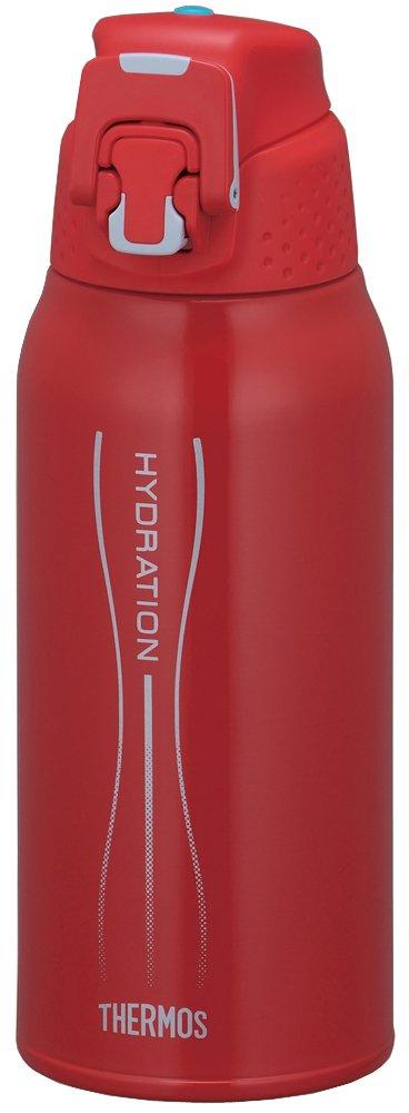 Thermos Vacuum Insulated Sports Bottle, 0.8L, Red, FFZ-800F R