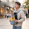 Pet Backpack for Outdoor Use, Portable Chest Four Legged Backpack for Dogs and Cats, Breathable Soft Bag for Travel