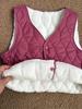 Xiaohongshu good quality vest outer wear inside with fleece thickened lamb fleece top women's warm vest