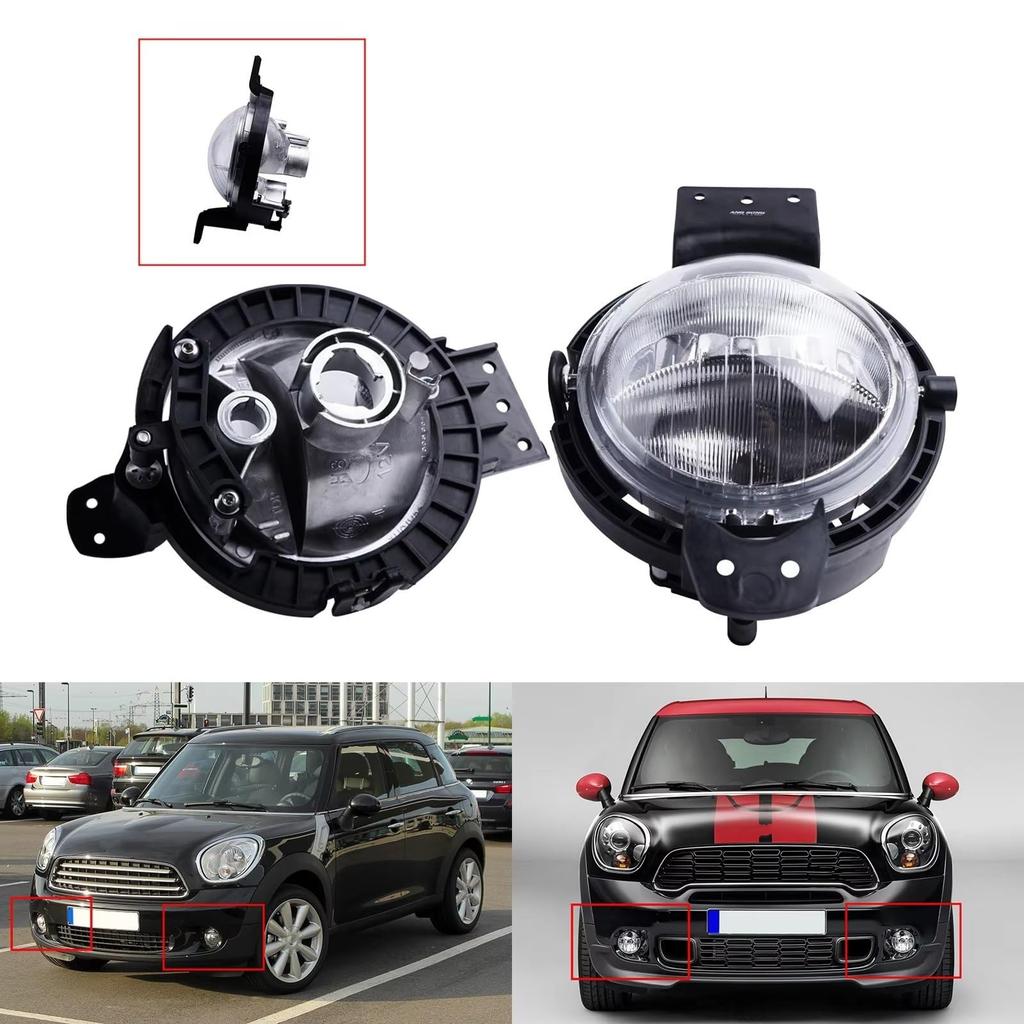 Car Fog Lamp Compatible With Mini For Countryman R60 2010 2011 2012 2013 2014