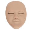 Wimpernverlängerung Gesichtsmannequin 3 Paare Abnehmbare Augenlider Einlagige Wimpernverlängerung Gesichtsmodell Hautfarbe