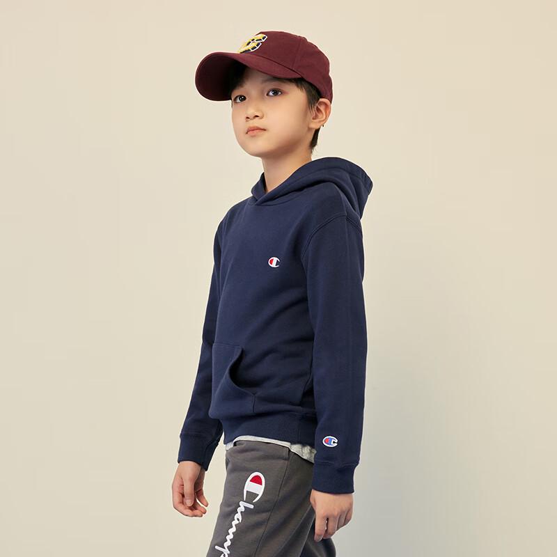 Champion Unisex Kids Embroidered Hooded Sweatshirt 120