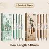 Chinese Style 0.5mm Black Ink Gel Pen Press Quick Drying Ballpoint Pen Correct Holding Pen Posture Writing Tool Students