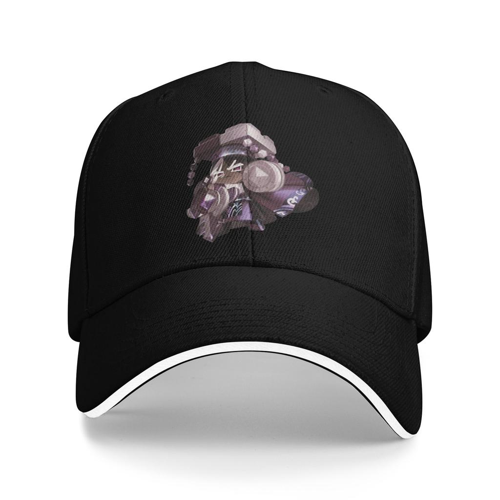 Shadow Milk Cookie Baseball Caps Fashion Cookie Run Kingdom Sandwich Hat Unisex Women Adjustable Headwear Outdoor