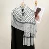Arabisches Chiffon-Kopftuch Digitaldruck Muslimisches Damen-Kopftuch Stirnband Islam Hijab