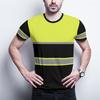 Men's 3D Cotton Safety Workwear T-Shirt - Breathable, Sweat-Absorbent, Comfortable Short Sleeve Sports Uniform