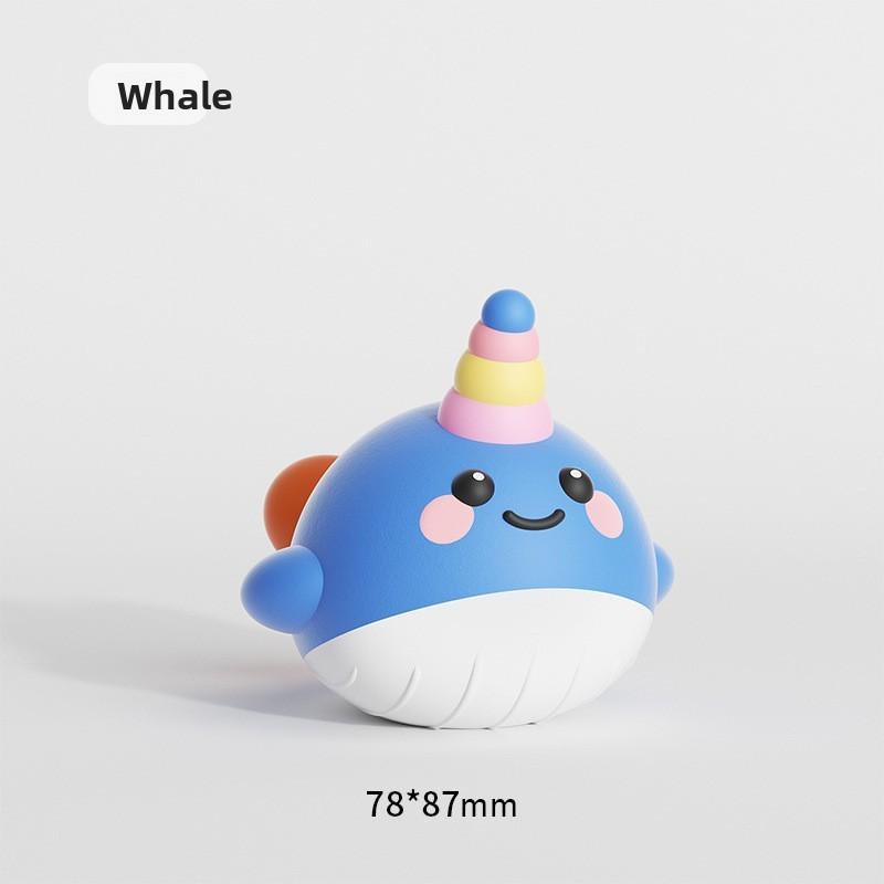 

Pet Chew Toy With Sound In Latex Material For Interactive Play And Training Whale