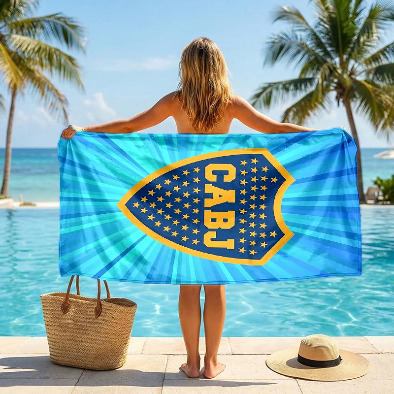 Cabj Fashion Beach Towel: Ideal for Summer Adventures Soft, absorbent and quick drying suitable for swimming and bathing