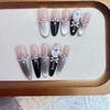 Purple Star Dream: Luxury Handmade Wearable Nail Set