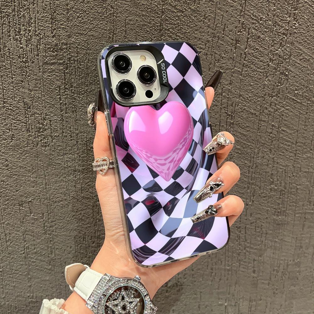 Simple and Caring Design Phone Case Suitable for iPhone 16, 17, 15, 14, 13, 12, 11 Pro/Max/Plus Anti Drop and Shockproof