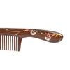Tan Mujiang Kingwood Inlaid Wooden Comb Gift Set
