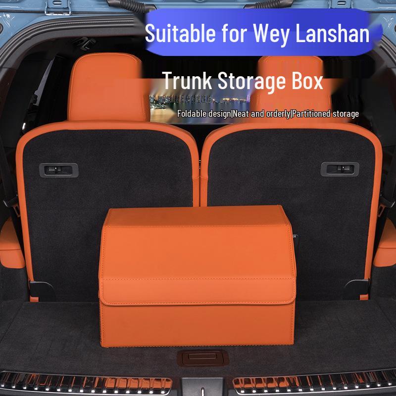 Fits Wey Lanshan Series Trunk Storage & Car Organizer