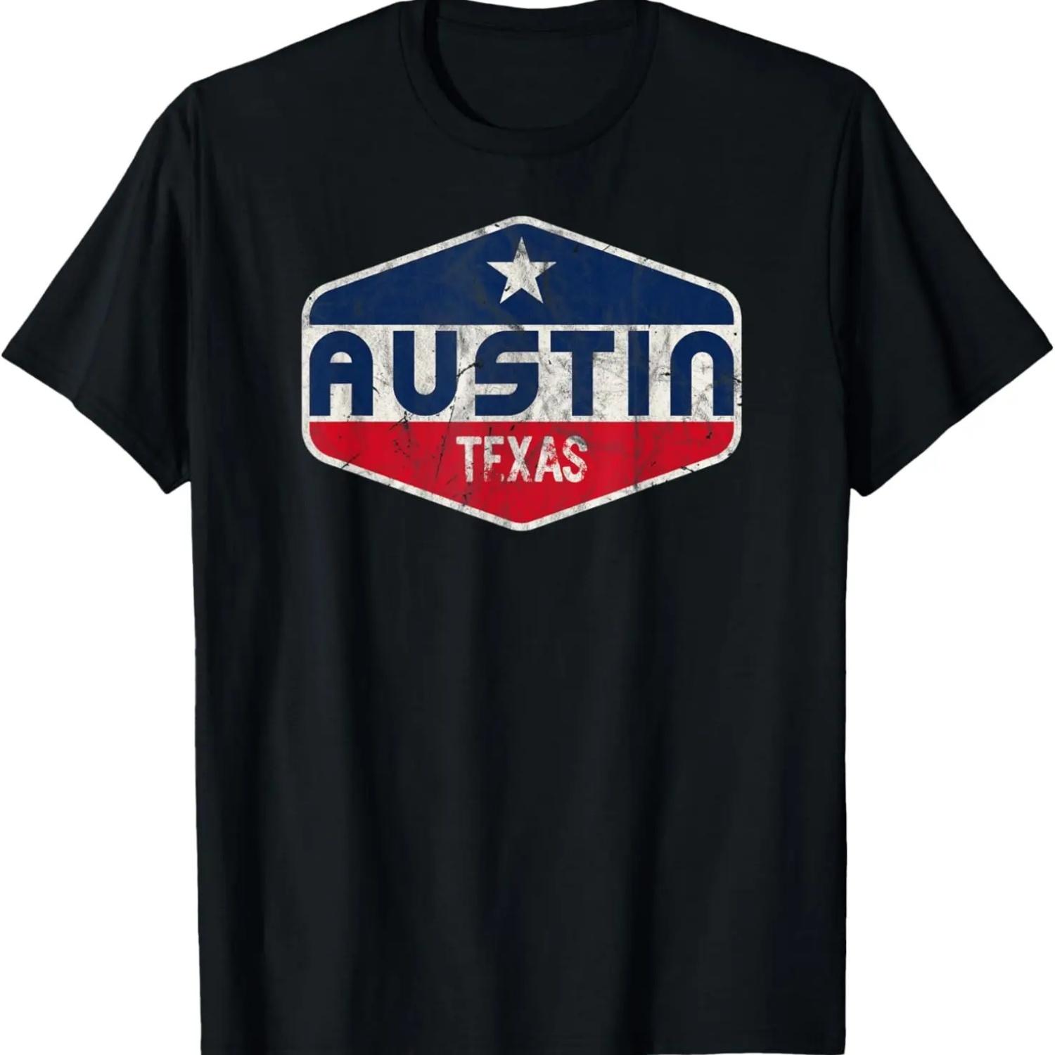 

Austin Texas T-Shirt S чёрный