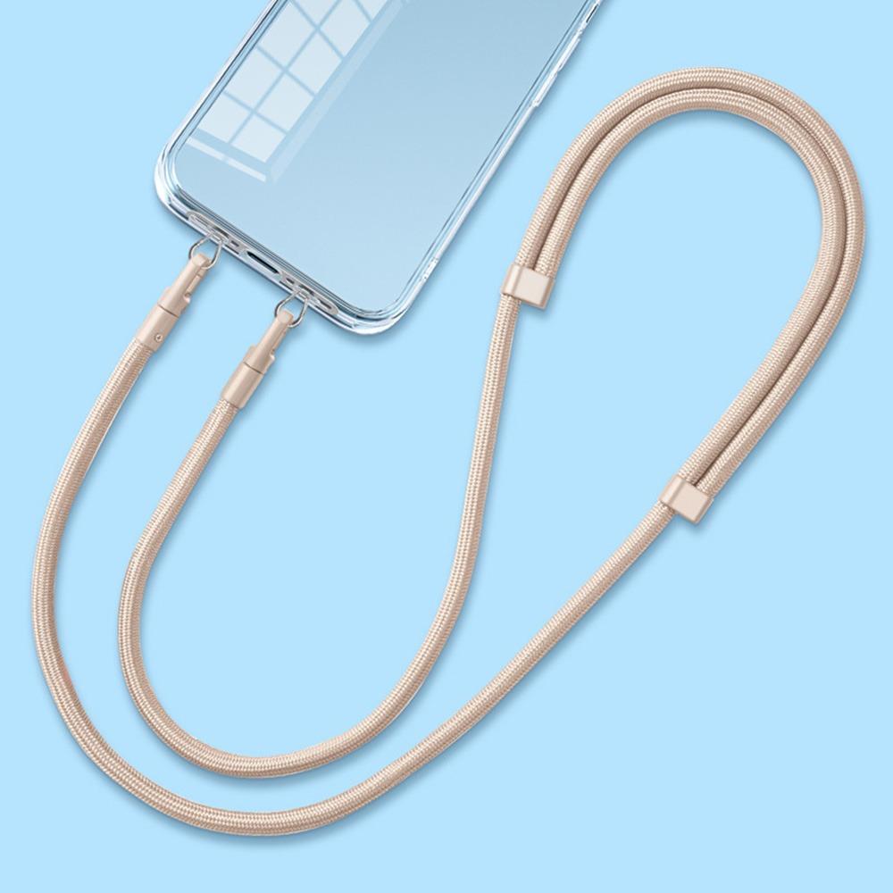 

360° Rotatable Mobile Phone Lanyard with Gasket Bilateral Adjustable Phone Anti-lost Rope Phone Accessories Nylon / Spandex