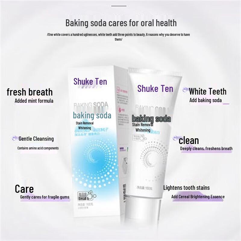 Saky Baking Soda Whitening Toothpaste, 12-Pack