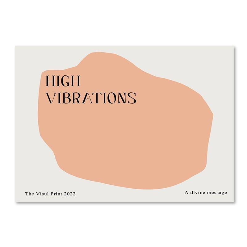 Abstrakt Gradient Aura Väggkonstaffisch Gudomlig Andlig Canvas Målning Nordiskt Galleri Tryck Estetisk bild Vardagsrumsdekoration